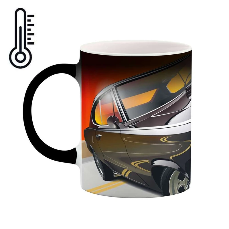 ماگ حرارتی کاکتی مدل ماشین دوج چلنجر کد mgh11540