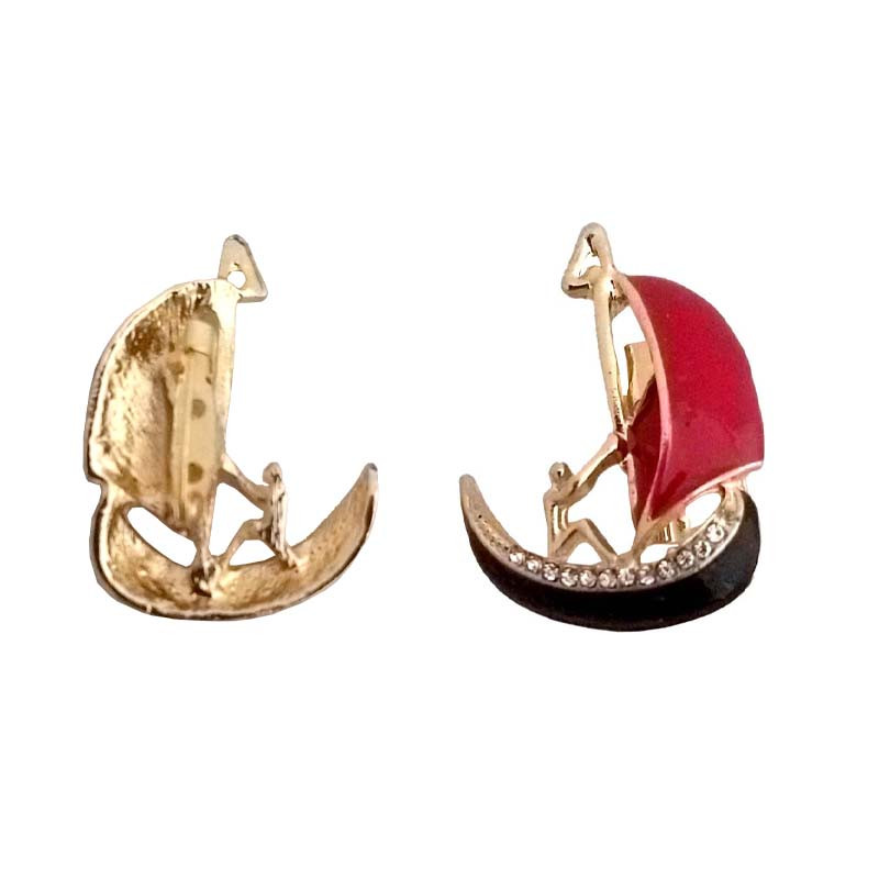 گل سینه دخترانه مدل قایق کد SH-10