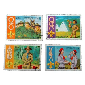 تمبر یادگاری مدل ملل کد bc-1441 مجموعه 4 عددی