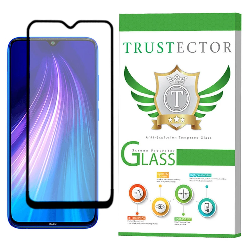 محافظ صفحه نمایش تراستکتور مدل CAB-Glass مناسب برای گوشی موبایل شیائومی Redmi Note 8 2019
