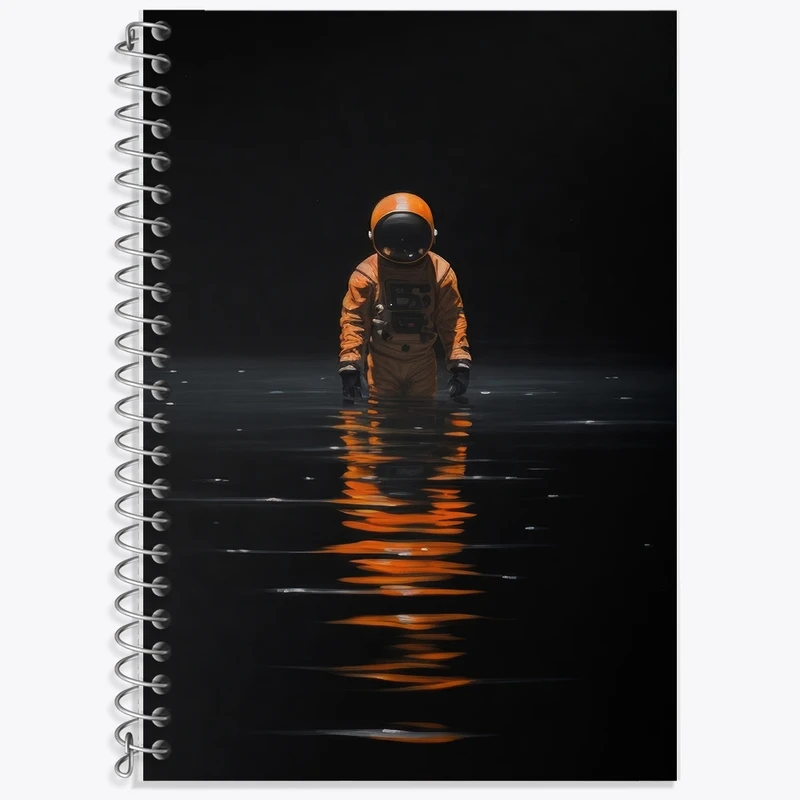 دفتر لغت 50 برگ خندالو طرح فضانورد کد F2805