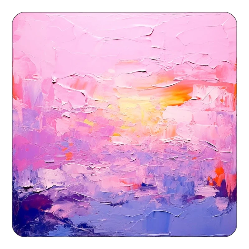 مگنت کاکتی طرح نقاشی رنگ روغن مدل mp70482