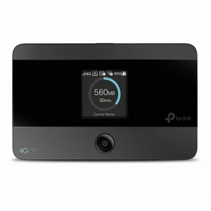 مودم روتر 4g تی پی لینک مدل m7350-v7 با باتری 2000 میلی آمپر، پشتیبانی از اتصال 10 کاربر همزمان، سرعت دانلود تا 150 مگابیت، نمایشگر اطلاعات ترافیک و وضعیت شبکه، سازگار با سیستم عامل های windows، mac os، android و ios