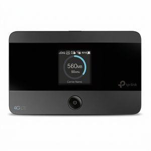 مودم روتر 4G تی‌پی‌لینک مدل M7350-V7 با باتری 2000 میلی‌آمپر، پشتیبانی از اتصال 10 کاربر همزمان، سرعت دانلود تا 150 مگابیت، نمایشگر اطلاعات ترافیک و وضعیت شبکه، سازگار با سیستم‌عامل‌های Windows، Mac OS، Android و iOS