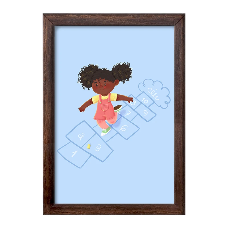 تابلو خندالو طرح دخترانه فانتزی کد 25751