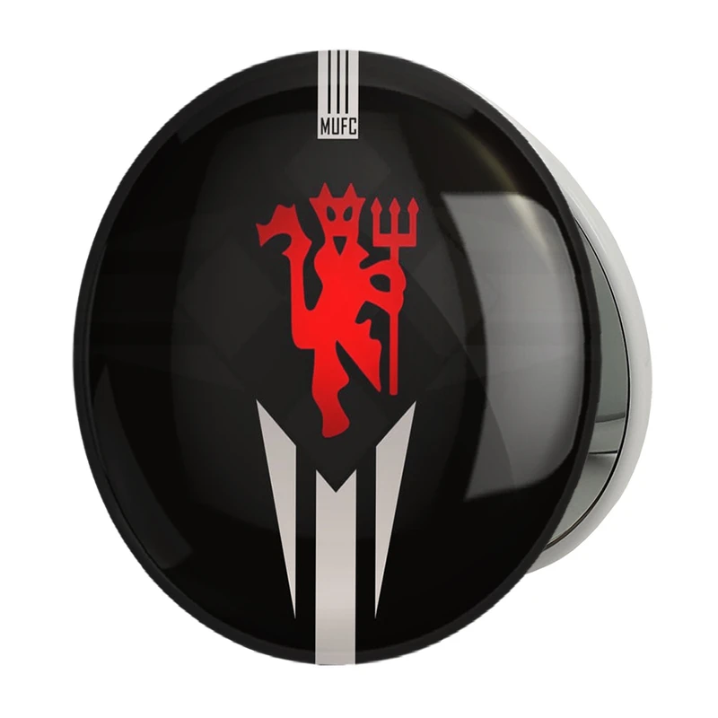 آینه جیبی خندالو طرح باشگاه منچستر یونایتد مدل تاشو کد 26518 