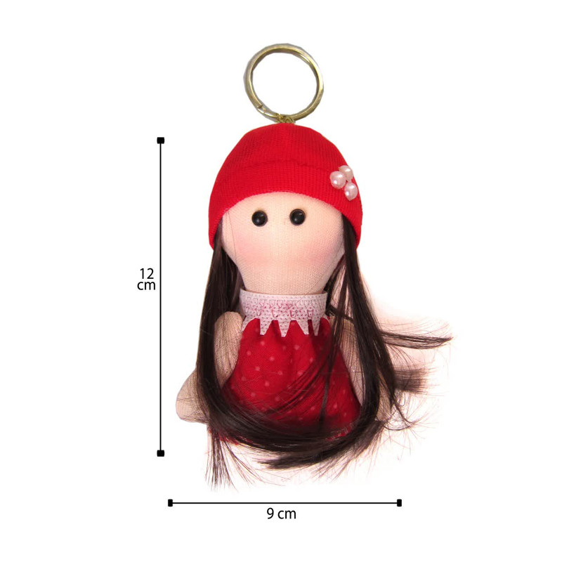 جاکلیدی دخترانه مدل عروسک روسی کد RD102