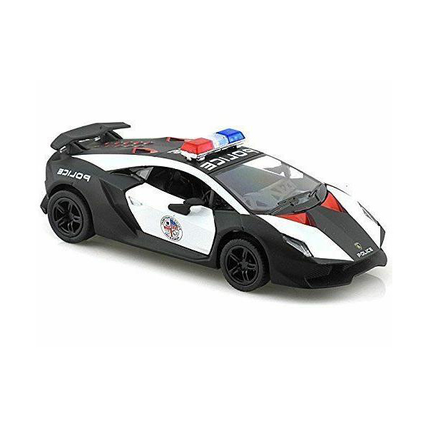 ماشین بازی کینزمارت مدل لامبورگینی پلیس Lamborghini Sesto Elemento (Police) کد KT5359P