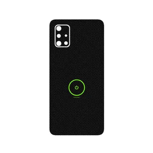 MAHOOT Minimal Power Button Cover Sticker for Samsung Galaxy A71