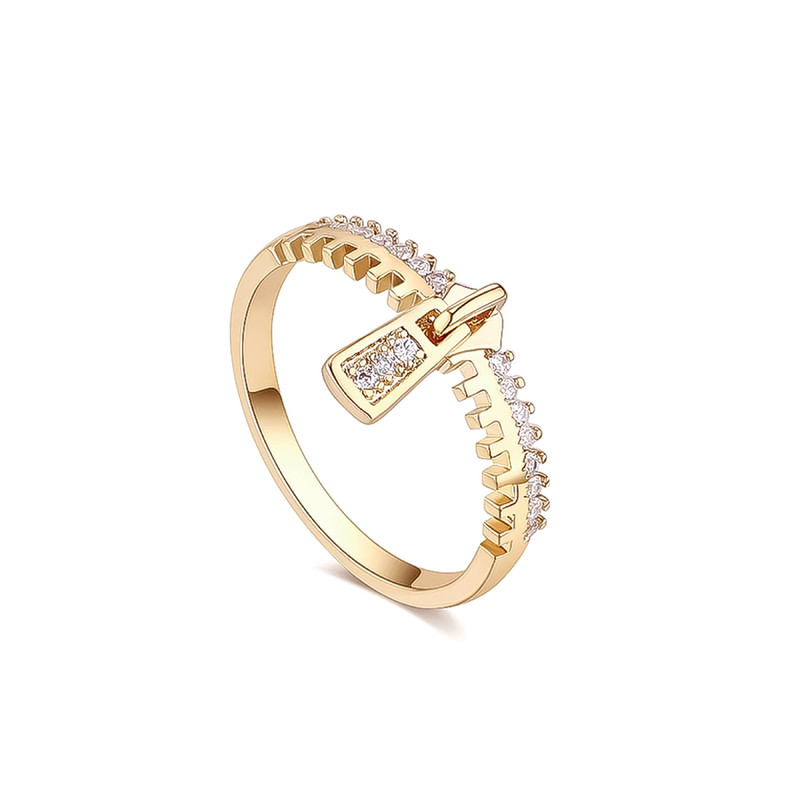 انگشتر زنانه کامیلا کنتی مدل زیپ کد 262619 رنگ طلایی انگشتر زنانه کامیلا کنتی مدل زیپ کد 262619 رنگ طلایی