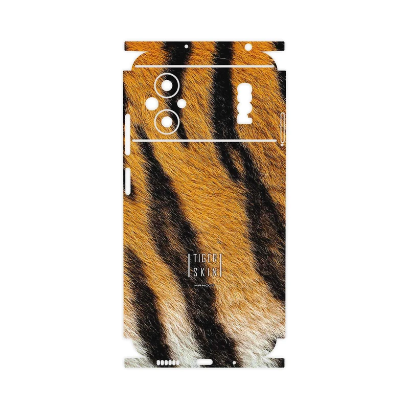 برچسب پوششی ماهوت مدل Tiger Skin-FullSkin مناسب برای گوشی موبایل شیائومی Poco M5