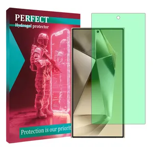 Perfect Green light screen protector suitable for Samsung Galaxy S24 Ultra Mobile phone