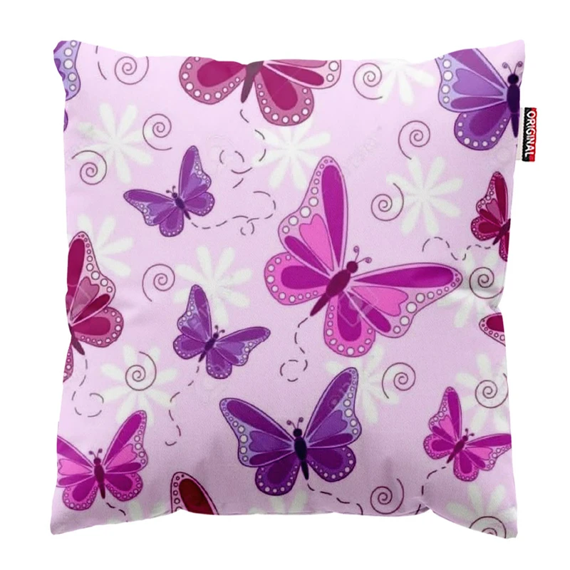 کوسن پاد آفرین طرح پروانه کد 3731 سایز 30*30 سانتی متر