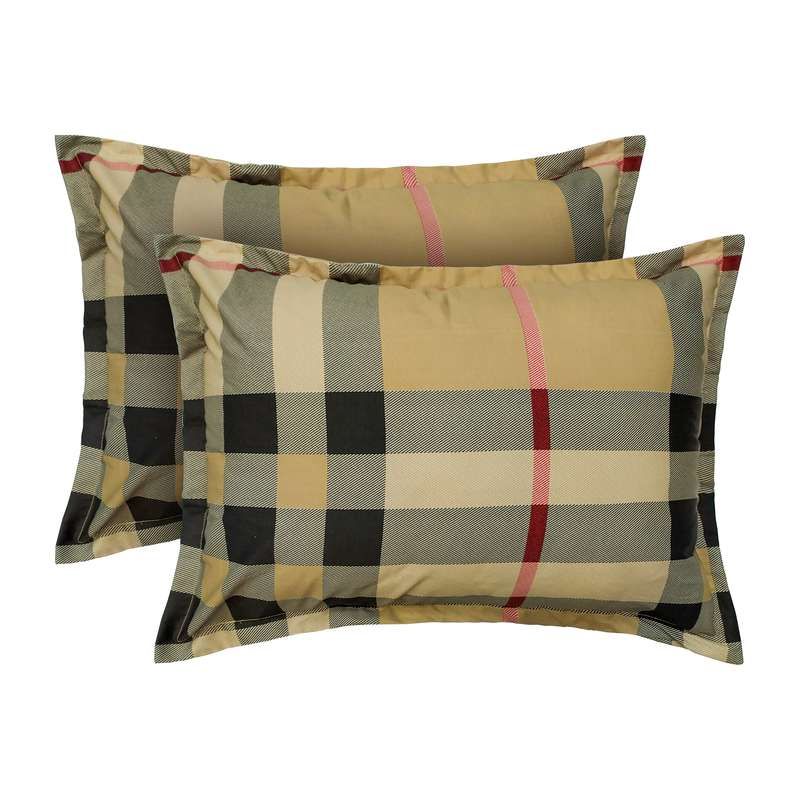 رو بالشی آدنو مدل Checkered کد IR73 بسته 2 عددی
