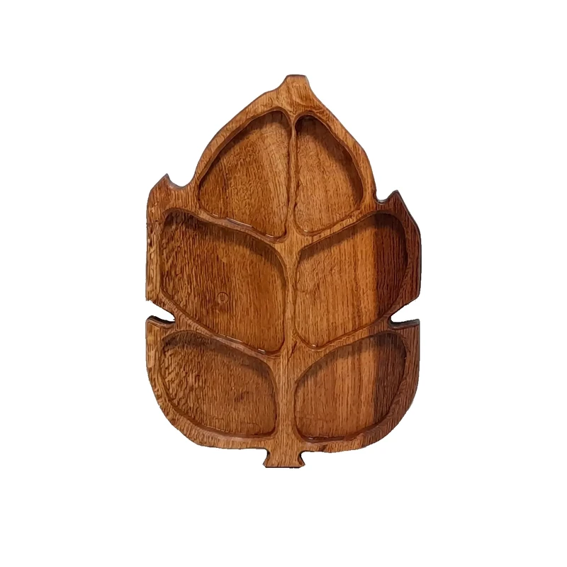 اردو خوری چوبی طرح برگ