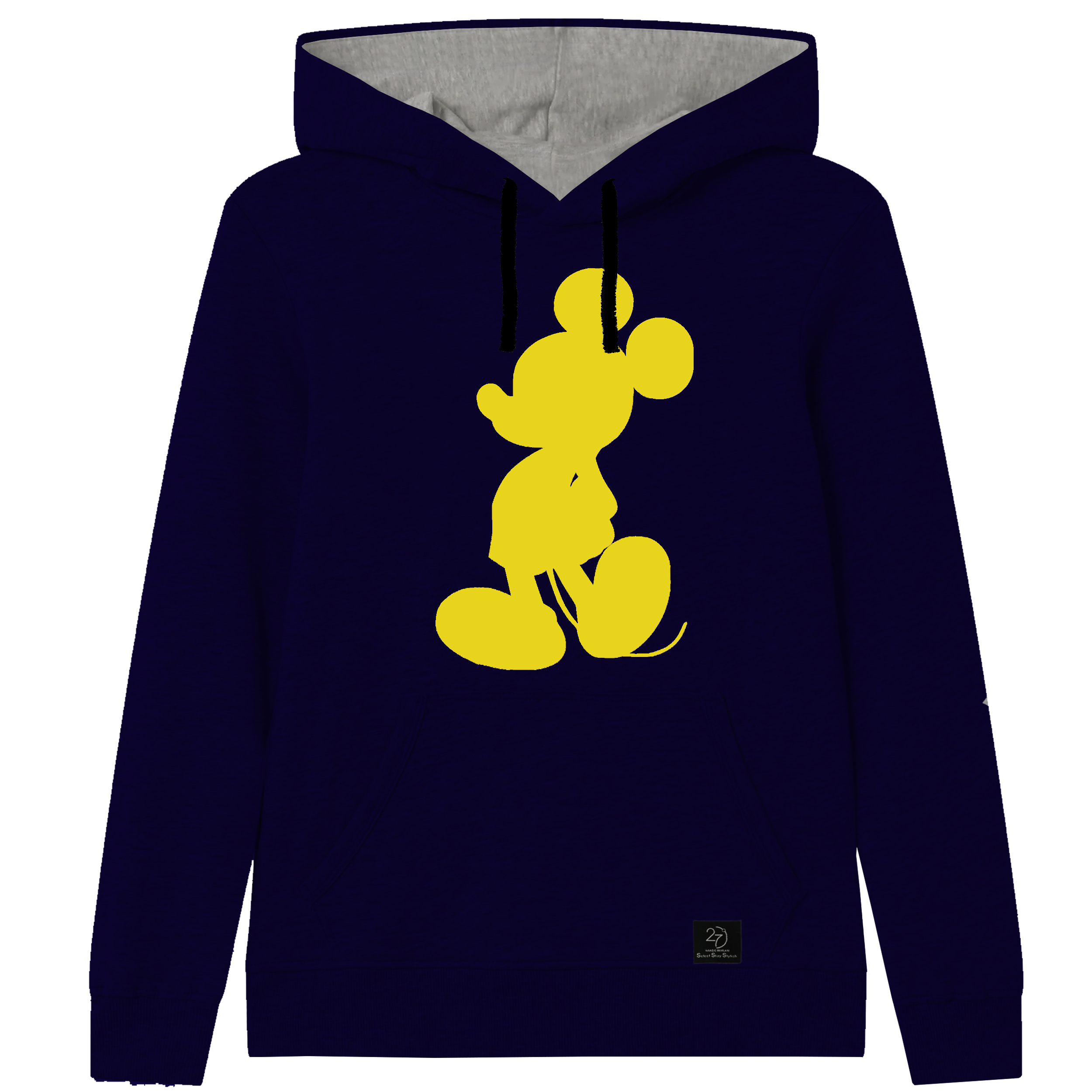 هودی دخترانه 27 مدل میکی موس کد F29 رنگ سرمه ای 