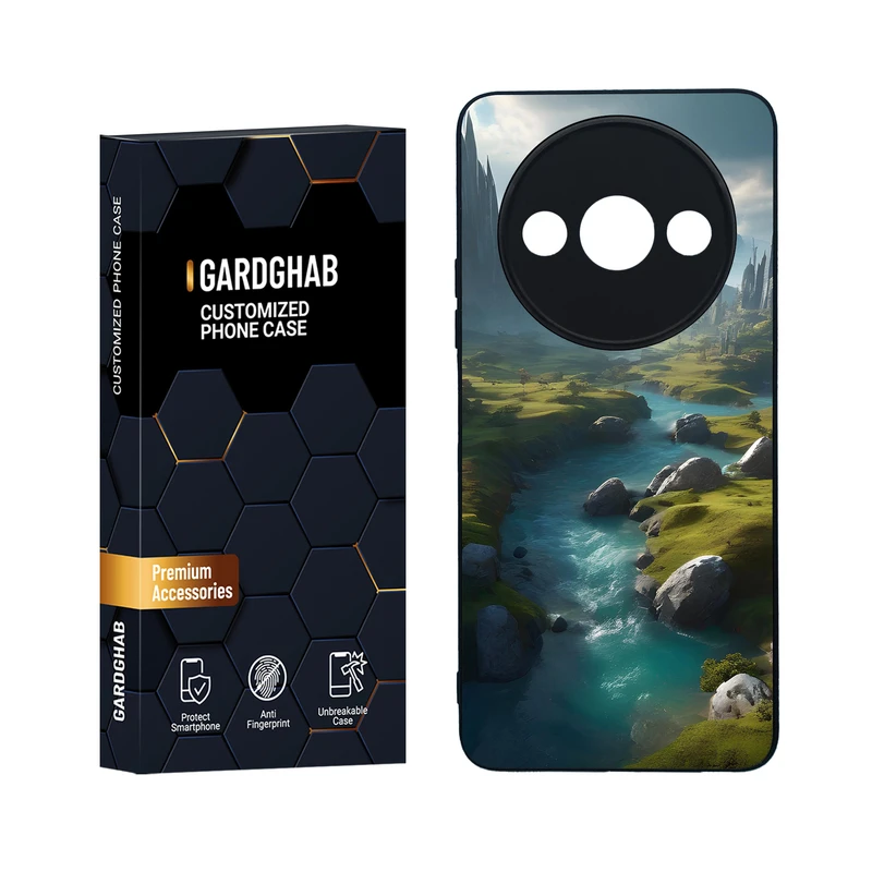 کاور گارد قاب مدل هنری مناسب برای گوشی موبایل شیائومی Redmi A3 / A3X 4G