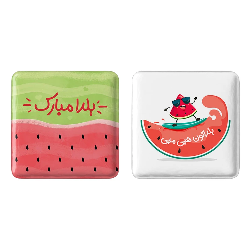 مگنت خندالو مدل شب یلدا کد 31853186 مجموعه 2 عددی