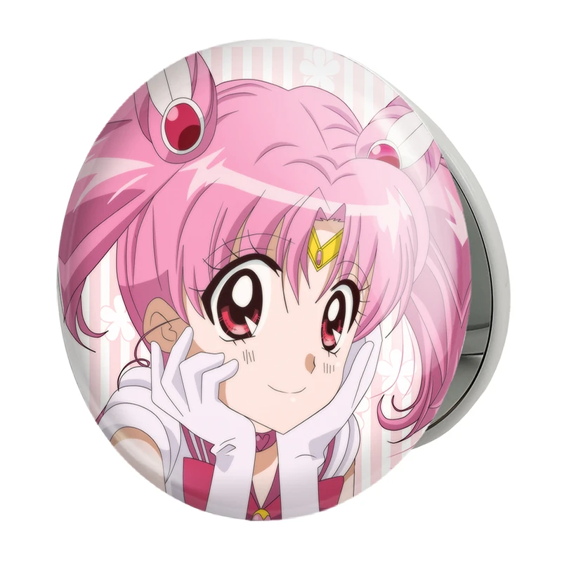 آینه جیبی خندالو طرح چیبیوسا انیمه سیلور مون Sailor Moon مدل تاشو کد 17464 