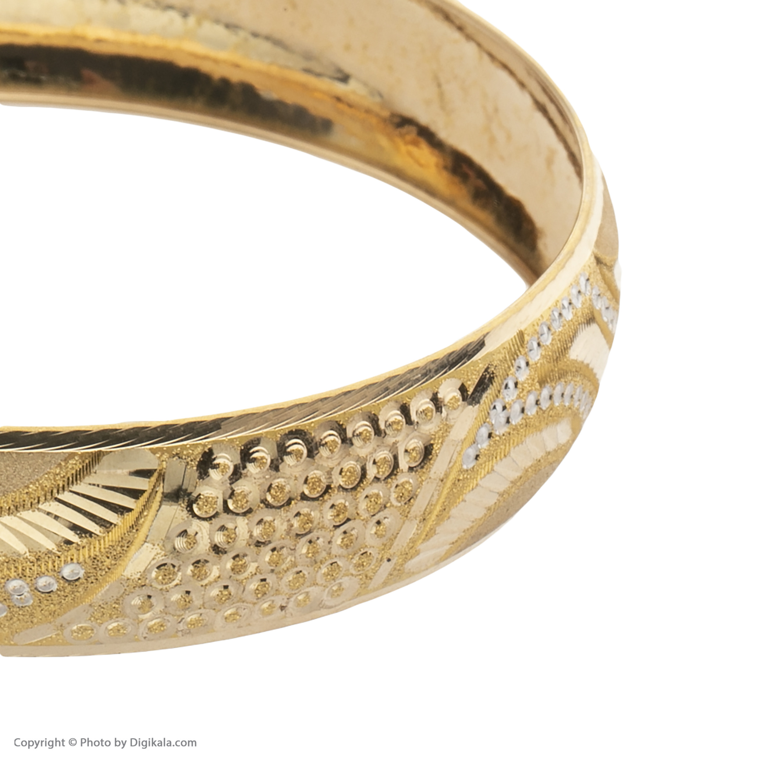 النگو طلا 18 عیار زنانه  گالری یارطلا  مدل ماه کد  AL63-G-1