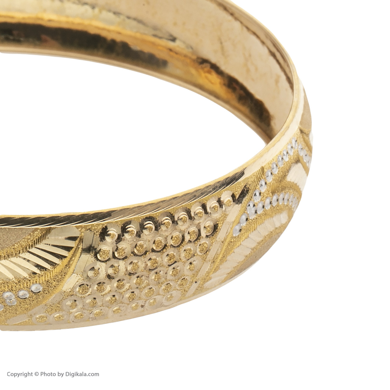 النگو طلا 18 عیار زنانه گالری یارطلا مدل ماه کد AL63-G-2