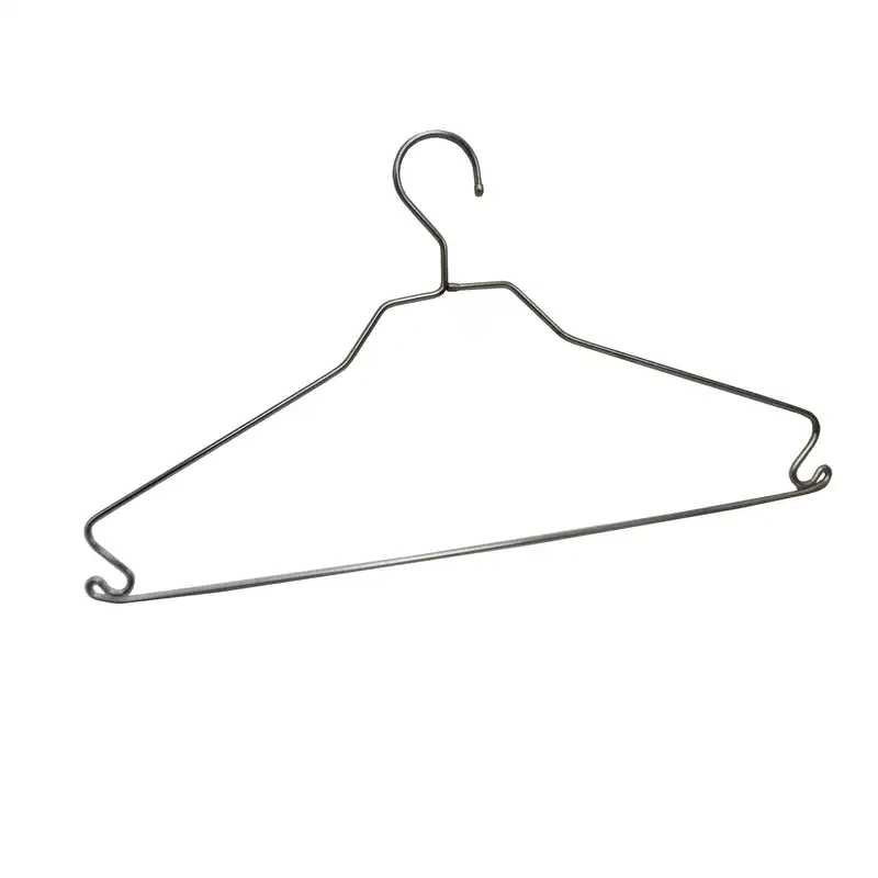 چوب لباسی الماس مدل قلاب دار کد YP-ES05 مجموعه 5 عددی