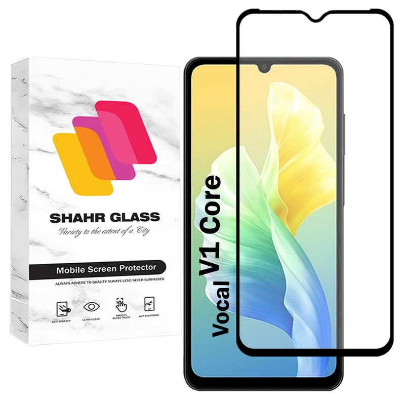 محافظ صفحه نمایش شهر گلس مدل CRMS20 مناسب برای گوشی موبایل وکال  V1 Core