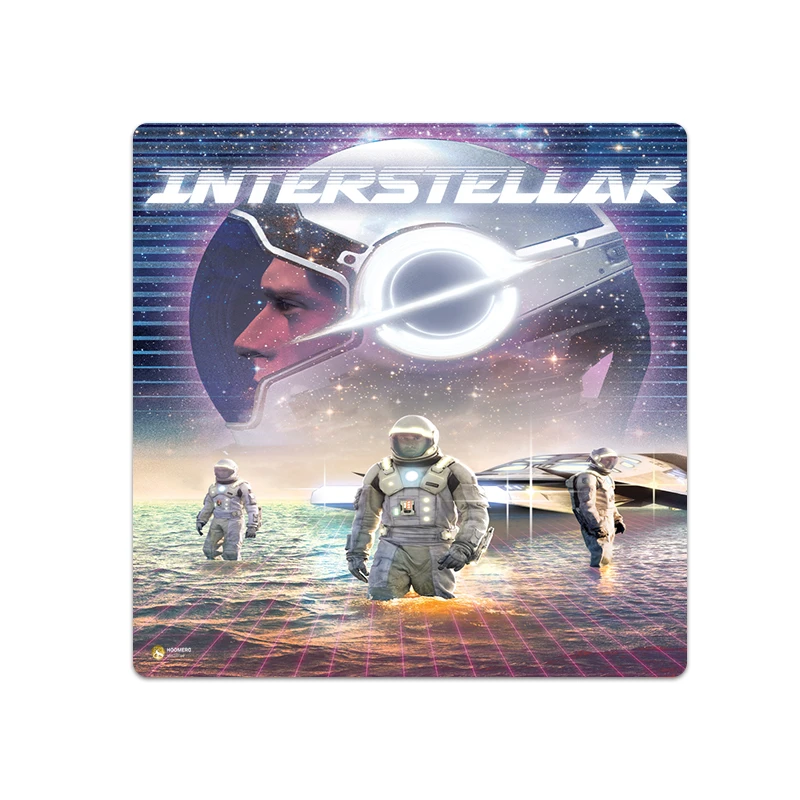 ماوس پد هومرو مدل NX198 طرح فیلم Interstellar سایز 40x40 سانتی‌متر