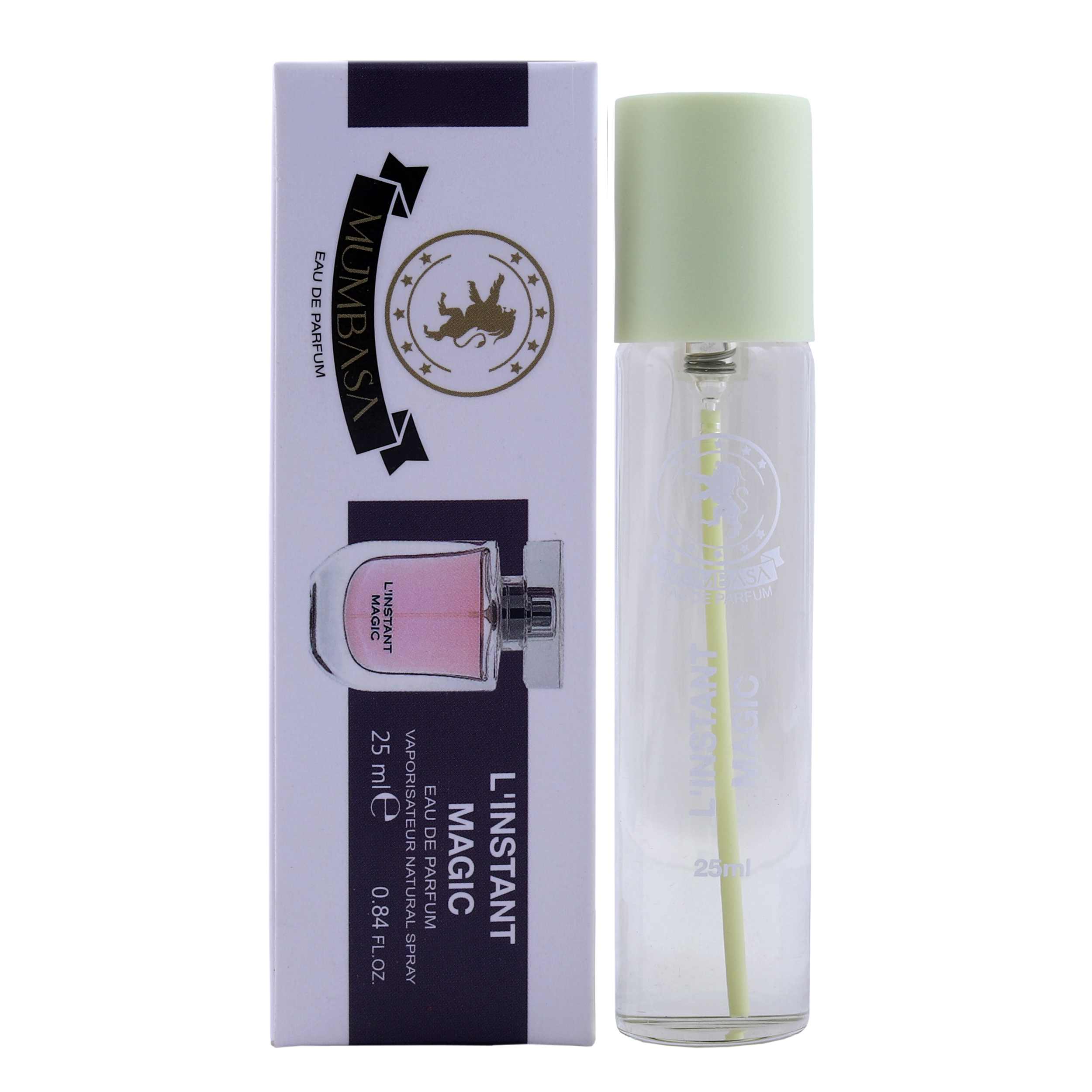 عطر جیبی زنانه مومباسا مدل اینستنت مجیک حجم 25 میلی لیتر