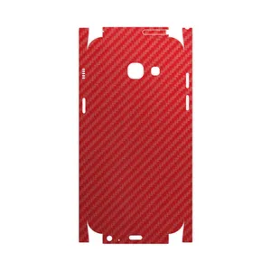 MAHOOT Red-Fiber-FullSkin Cover Sticker for Samsung Galaxy A3 2017