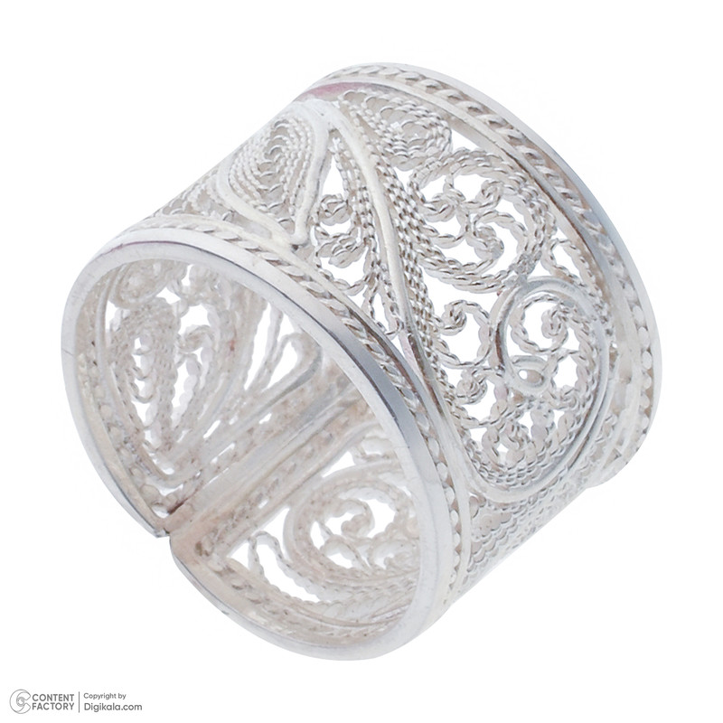 انگشتر نقره زنانه مدل دلسو