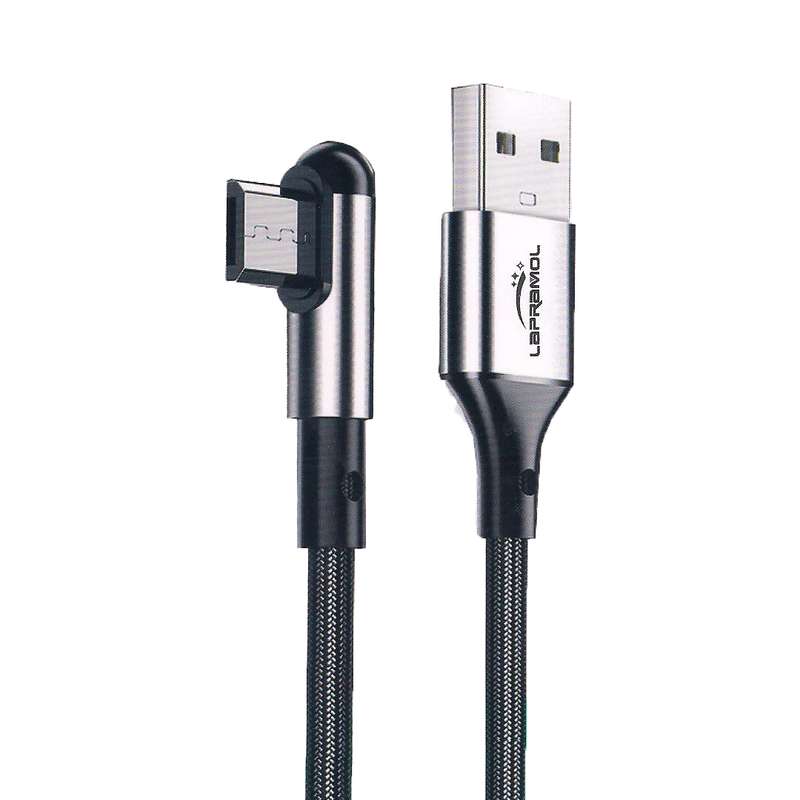 کابل تبدیل USB به MicroUSB لاپرامول مدل B53 طول 1.2 متر