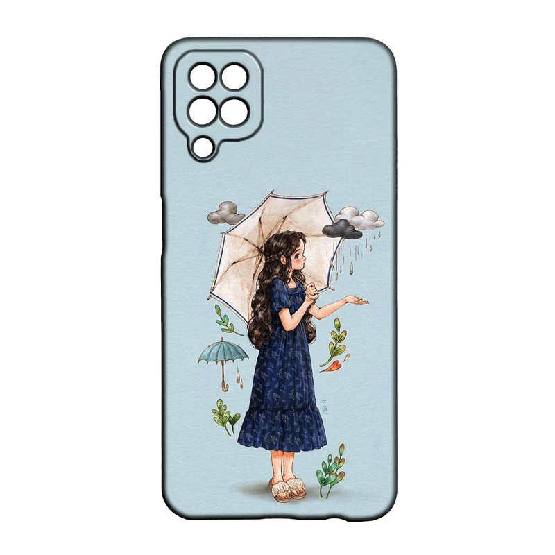 کاور طرح دخترانه کد 266 مناسب برای گوشی موبایل سامسونگ Galaxy A12 / M12 / F12