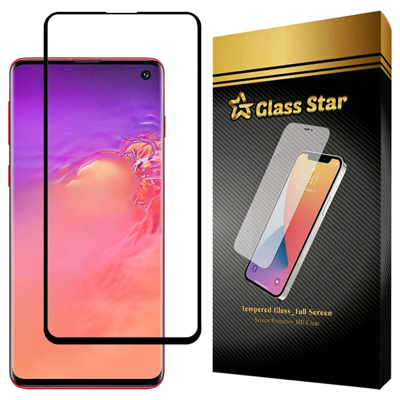 محافظ صفحه نمایش گلس استار مدل NPOG مناسب برای گوشی موبایل سامسونگ Galaxy S10