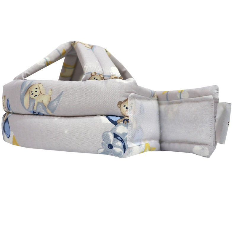 کلاه محافظ سر کودک نی نی سیف مدل خرسی 2