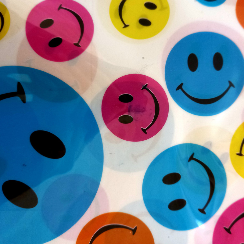 پوشه دکمه دار مدل فانتزی طرح لبخند