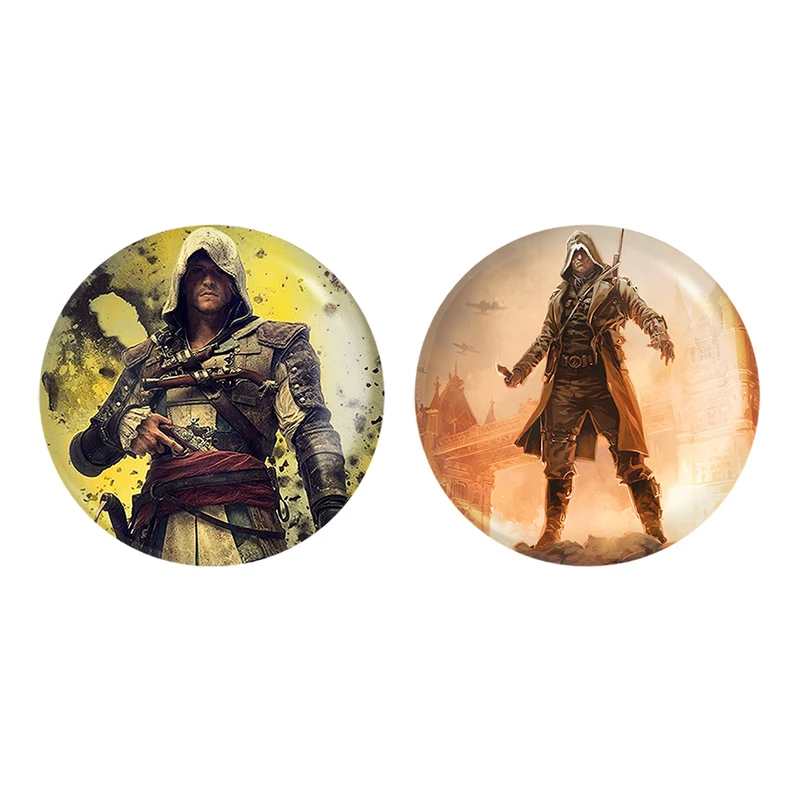 مگنت خندالو طرح اساسینز کرید کد 49814974 مجموعه 2 عددی