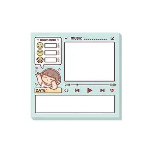 کاغذ یادداشت پانداک طرح music بسته 50 عددی