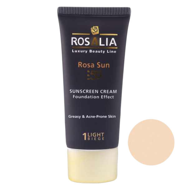 کرم ضد آفتاب رزالیا مدل Greasy & Acne-Prone حجم 40 میلی لیتر