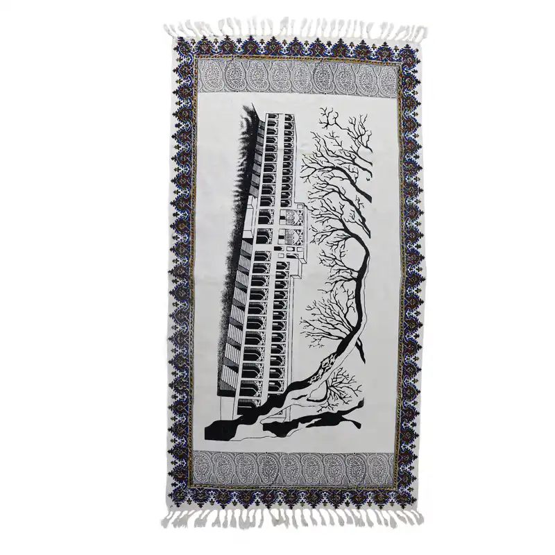سجاده قلمکار طرح نقاشی پل خواجو کد 60p120