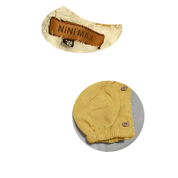 سرهمی نوزادی مدل عروسکی کبریتی رنگ کرم