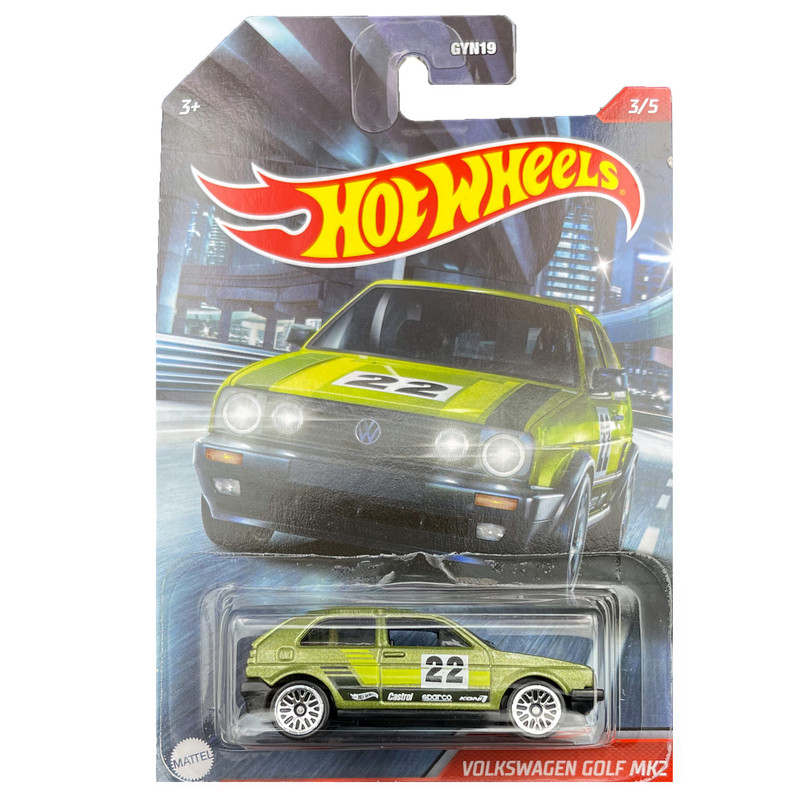 ماکت ماشین هات ویلز مدل VOLKSWAGEN GOLF MK2
