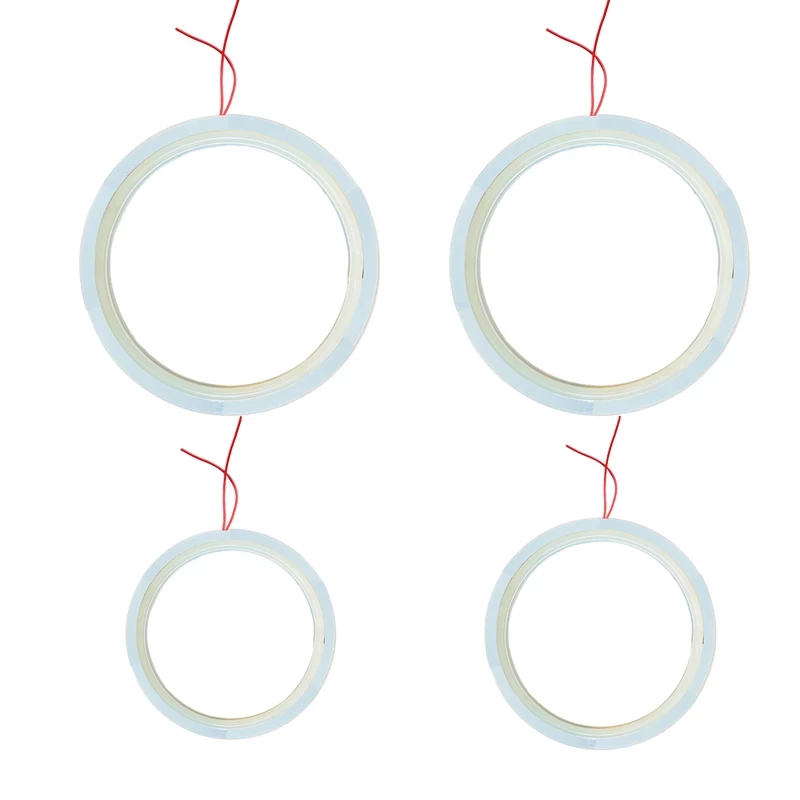 حلقه نئون خودرو پیکار مدل یخی مناسب برای پراید 132 مجموعه چهار عددی