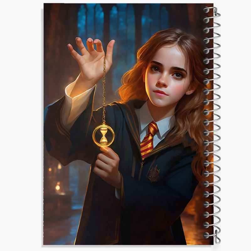 دفتر نقاشی 50 برگ خندالو طرح هرماینی هری پاتر (Harry Potter) کد F7212