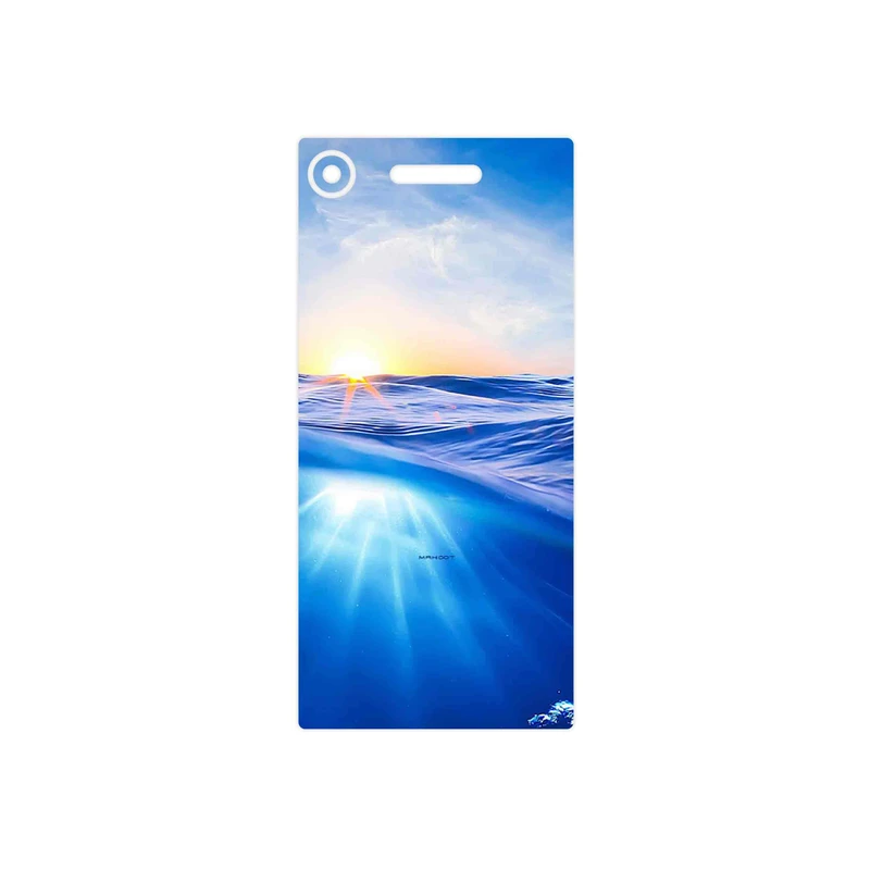 برچسب پوششی ماهوت مدل Ocean مناسب برای گوشی موبایل سونی Xperia XZ1