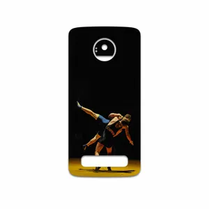 MAHOOT Wrestling Cover Sticker for Motorola Moto Z