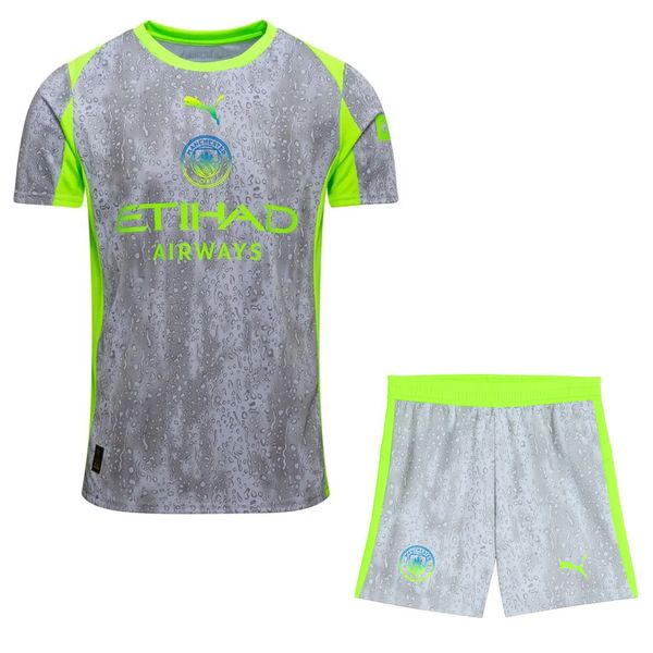 ست تی‌شرت آستین کوتاه و شلوارک ورزشی مردانه مدل منچستر سیتی کد 3rd 2026