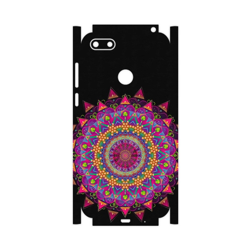 برچسب پوششی ماهوت مدل Mandala Design 5-FullSkin مناسب برای گوشی موبایل موتورولا Moto E6 Play