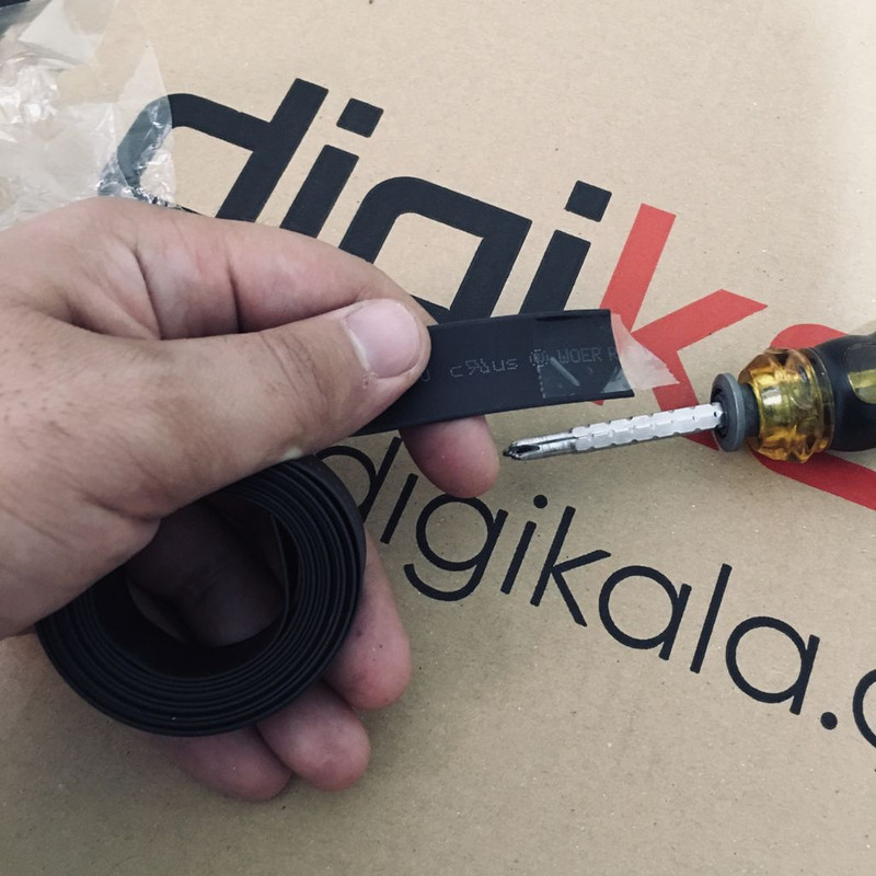 وارنیش حرارتی وو ار مدل BLK-13mm طول 1 متر