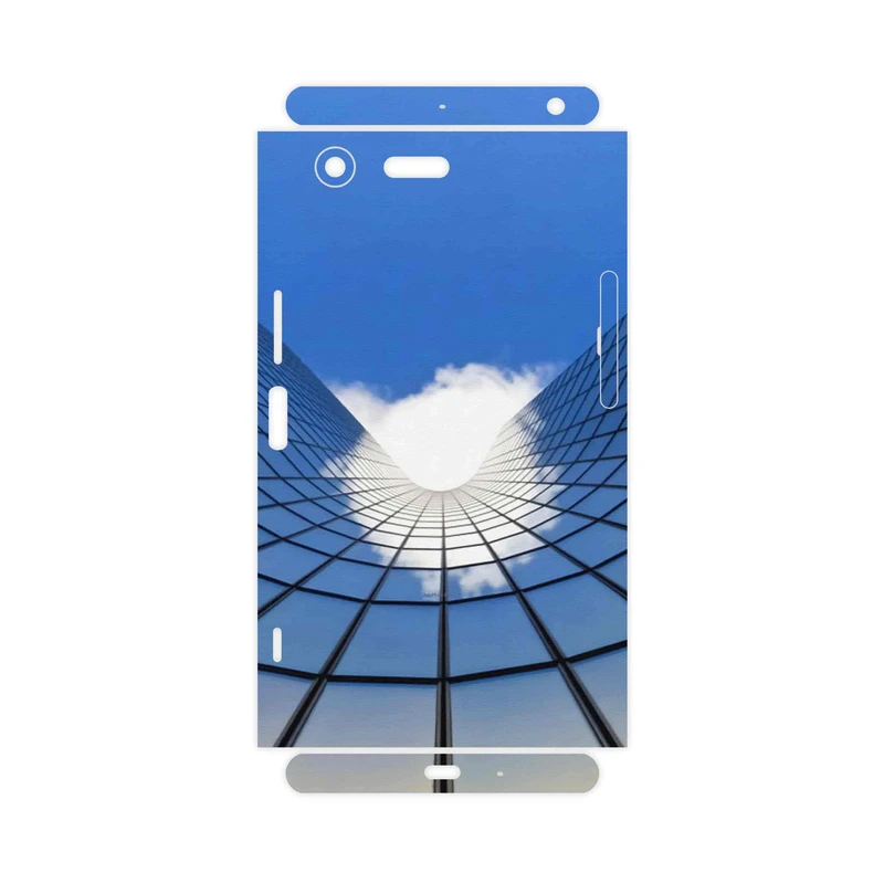 برچسب پوششی ماهوت مدل Glass skyscraper-FullSkin مناسب برای گوشی موبایل سونی Xperia XZ Premium